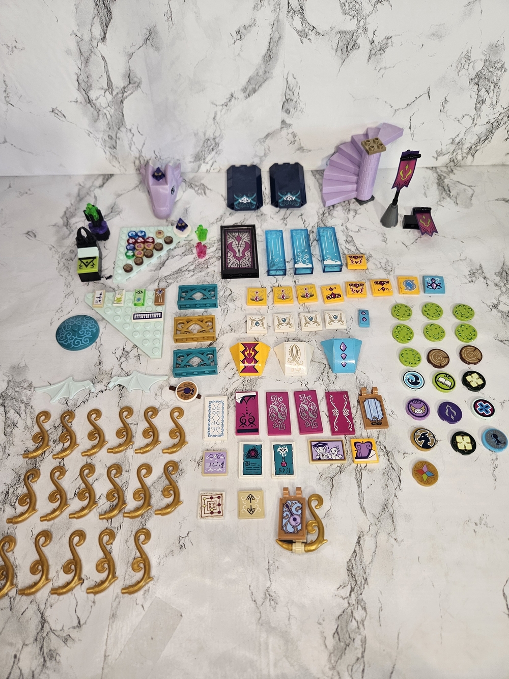 LEGO Elves tiles and accessories Lot